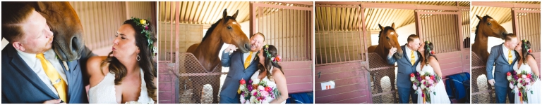 Red Horse Barn Wedding